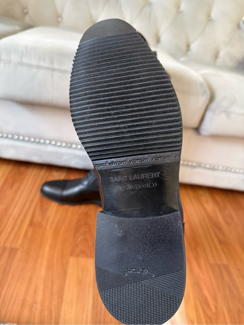 Saint Laurent x Deniro Boot Co Riding Boots - Picture 5 of 6